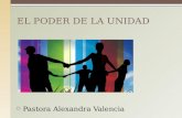 El Poder de la Unidad - Pra Alexandra Valencia - 2014