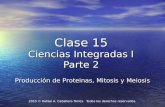 Clase 15 parte 2 proteinas, mitosis y meiosis para blog