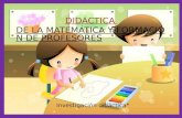 Didáctica de la matemática y formación de profesores