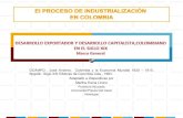 Proceso de industrialización en colombia