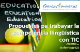 Competencia lingüística con TIC