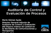 Auditoria de control y evaluacion de procesos m-gomez