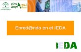 IEDA Presentación de la Educación a distancia en Andalucia