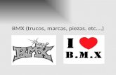Bmx (trucos, marcas, piezas,