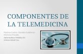 Componentes de la telemedicina (final)