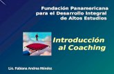 Coaching actividad introductoria