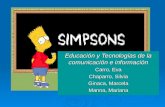 Análisis crítico de Los Simpsons en televisión.