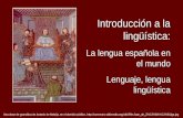 Span 4573 la introducción a la lingüística 2014