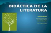 Diapositivas didactica de la literatura modelo y canon
