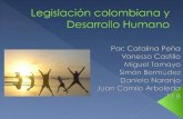 Legislación Colombiana y Desarrollo Humano