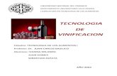 Tecnología de Vinificación