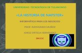 La historia de napster