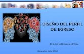 Diseño del Perfil de Egreso por competencias-Dra. Liria Rincones P.