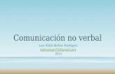 Comunicacion no verbal (Gestión de Servicio al Cliente)