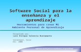 Software Social Para La EnseñAnza Y El Aprendizaje