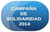 Campaña Solidaridad Vedruna 2014