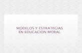 Modelos de educacion moral