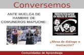 Ante huelga de hambre de comuneros mapuche: ¿Mesa de diálogo o mediación?
