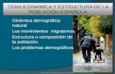 Tema 9. dinámica y estructura de la población española.