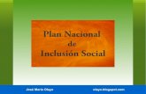 Plan nacional de inclusión social.