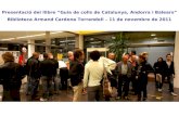 Presentació del llibre "Guia de colls de Catalunya, Andorra i Balears"
