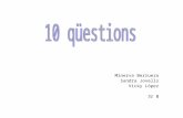 Presentació de les 10 qüestions