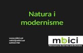 Ruta: Natura i modernisme