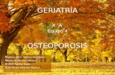 Osteoporosis geriatría