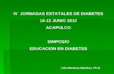 Educación en diabetes en el estado de guerrero