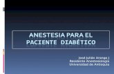 Diabetes y anestesia 2010 junio