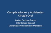 Complicaciones y accidentes cirugía oral