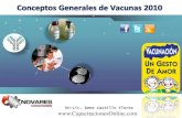 Conceptos Generales de Vacunas 2010 René Castillo Flores