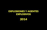 Explosiones y agentes explosivos