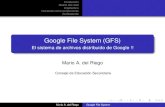 Presentacion Google File System