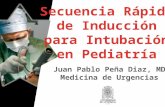 Secuencia Rápida de Inducción para Intubación en pediatría