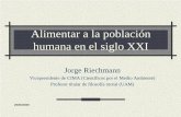 Alimentar a la población humana, de Jorge Riechmann