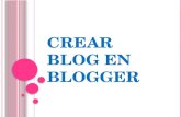 Crear blog en blogger