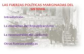 3. las fuerzas políticas marginadas del sistema