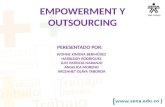 Exposicion de empowerment  y outsousing