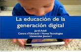 El Desafio Educativo de La Generacion Digital