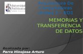 Memorias y transferencia de datos