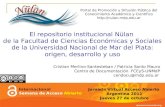 El repositorio institucional Nülan de la Facultad de Ciencias Económicas y Sociales de la Universidad Nacional de Mar del Plata