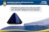 La potencialidad de implementar smart grid en ecuador