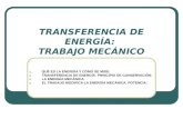 Tema 6  Transferencia De EnergíA 1 (Trabajo MecáNico)