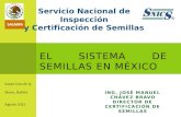 Sistema nacional de semillas México 2012, Por José Manuel Chávez Bravo