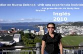 Study  New  Zealand  Presentación Inglés 2010