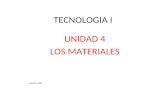 Tecnologia i unidad4 materiales 1