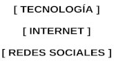 Charla sobre Tecnología, Internet y redes sociales... a cargo de Alberto Aranda