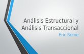 Análisis Estructural y Análisis Transaccional_Eric Berne