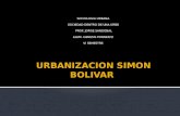 Urbanizacion simon bolivar..
